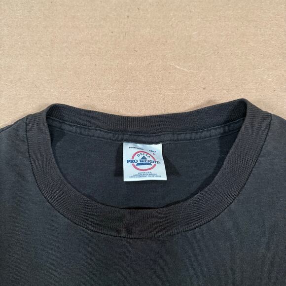 Vintage Simpsons Survivor Parody Sofa Rider T-Shirt 2001 Homer FOX TV Show L - Picture 7 of 8